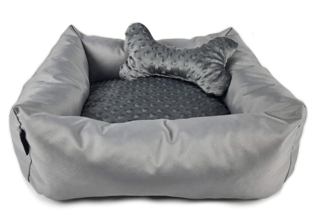 KryKas - kanapa MINI 2w1 - z grafitowym minky