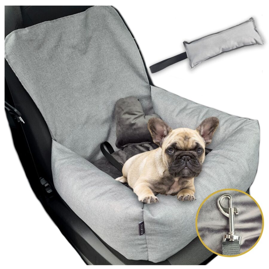 KryKas - fotelik samochodowy dla psa Exclusive Plus -