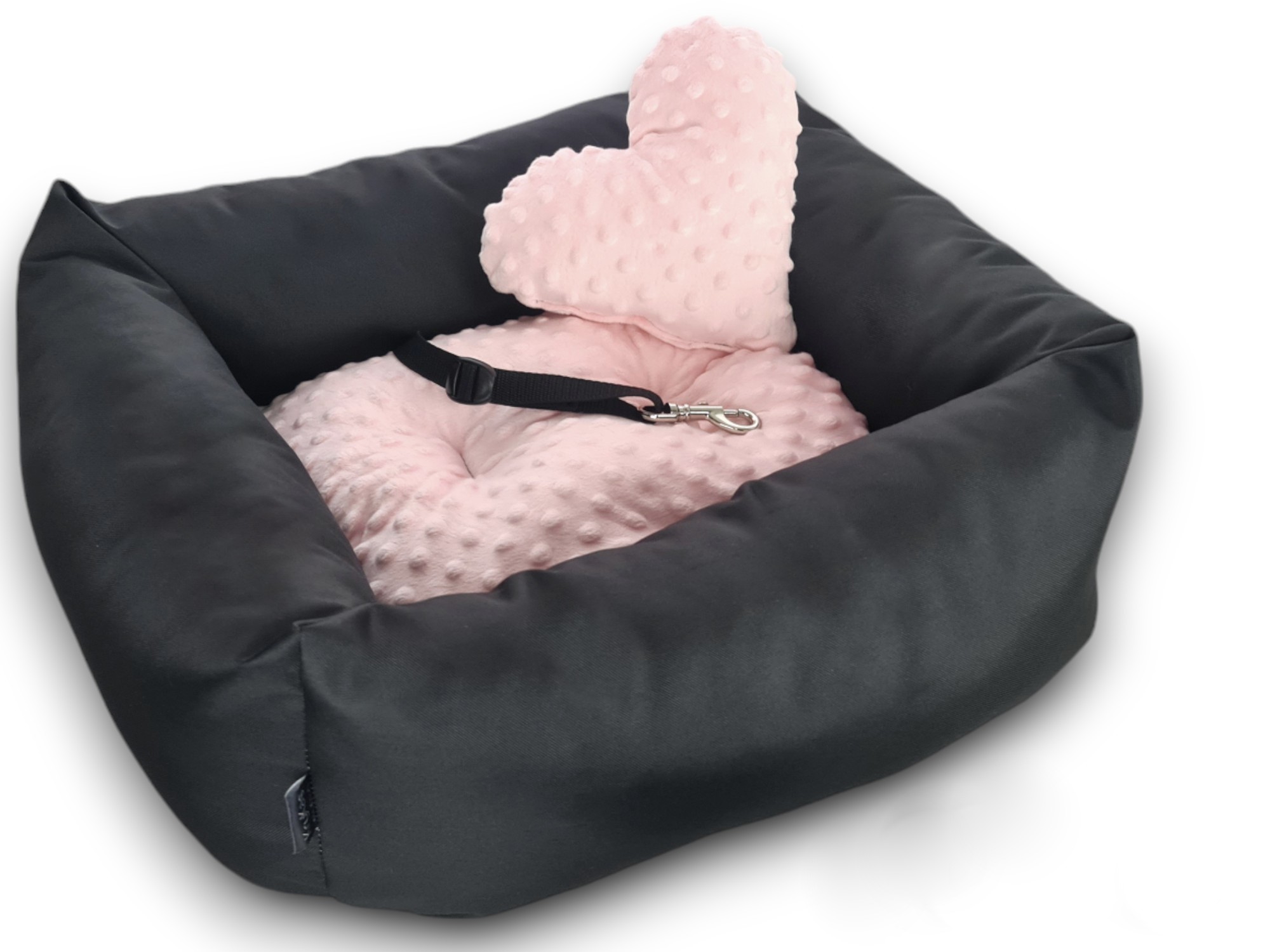 Fotelik samochodowy dla psa z minky - Silver Line Plus - obrazek 7