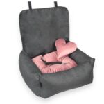 Grafit + poduszka róż