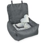 Grafit + poduszka szara