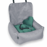 Szary + poduszka zieleń