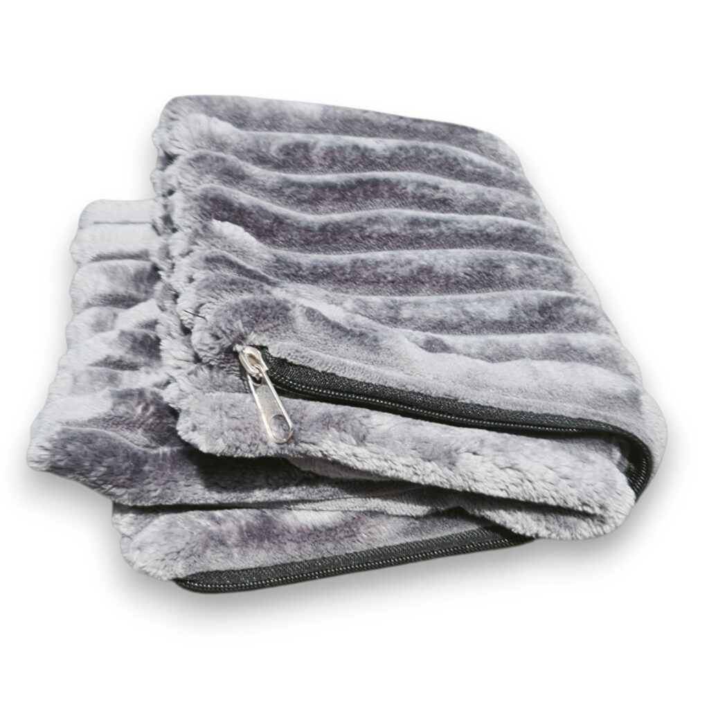 KryKas - poszewka na poduszkę do fotelik asamochodowego dla psa Comfort COZY - rozbieralnego, modułowego - kolor grafit