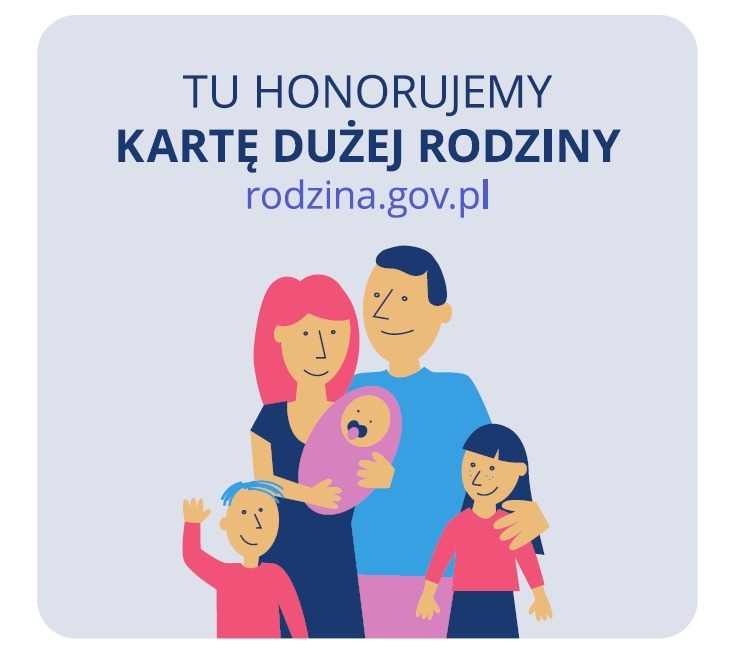 KryKas - KDR - Tu honorujemy Kartę Dużej Rodziny